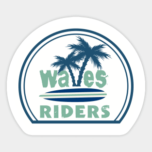 Wave Riders Sticker